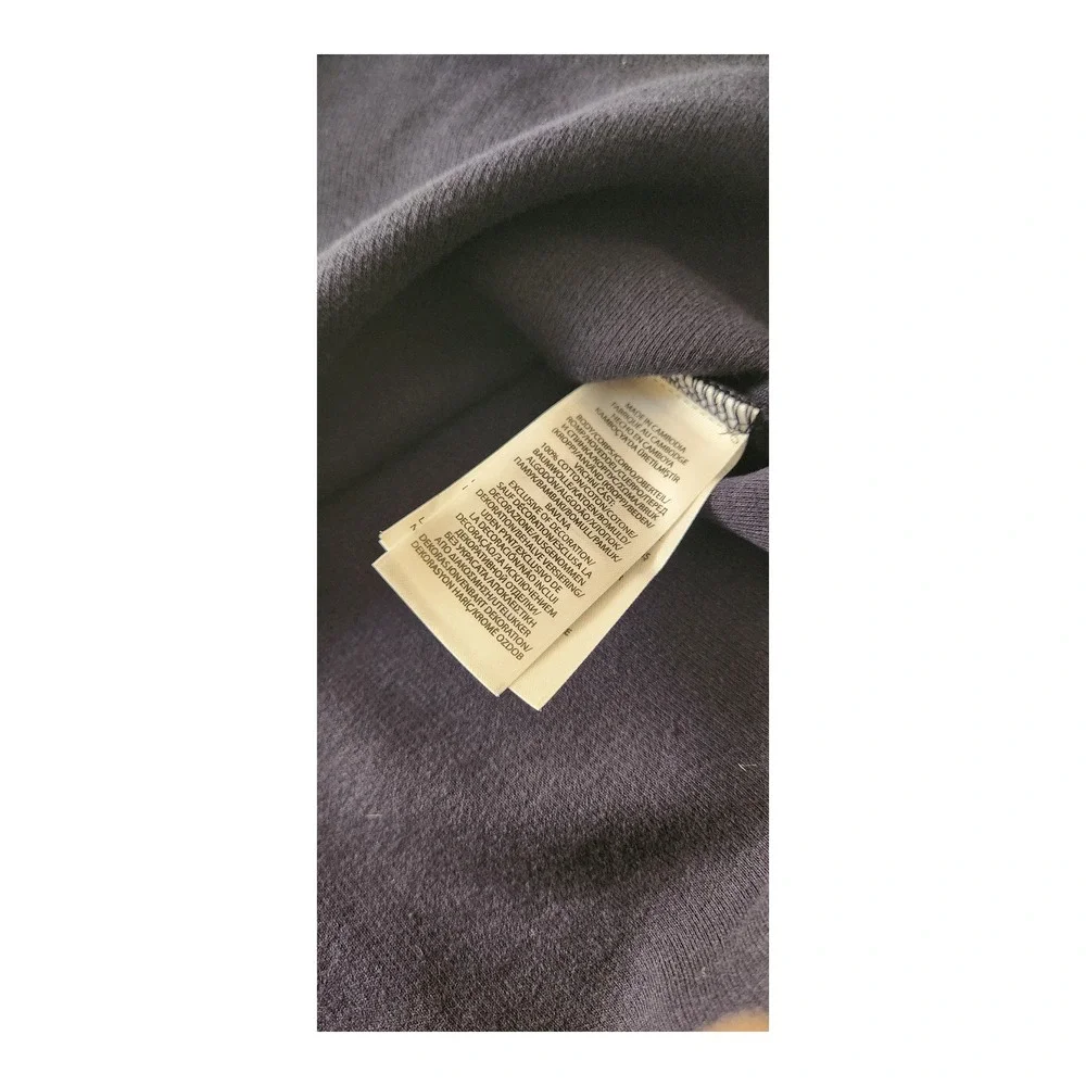 Polo Ralph Lauren Mens XL Navy Blue Cotton‎ 1/4 Zip Pullover Sweater Pony Logo